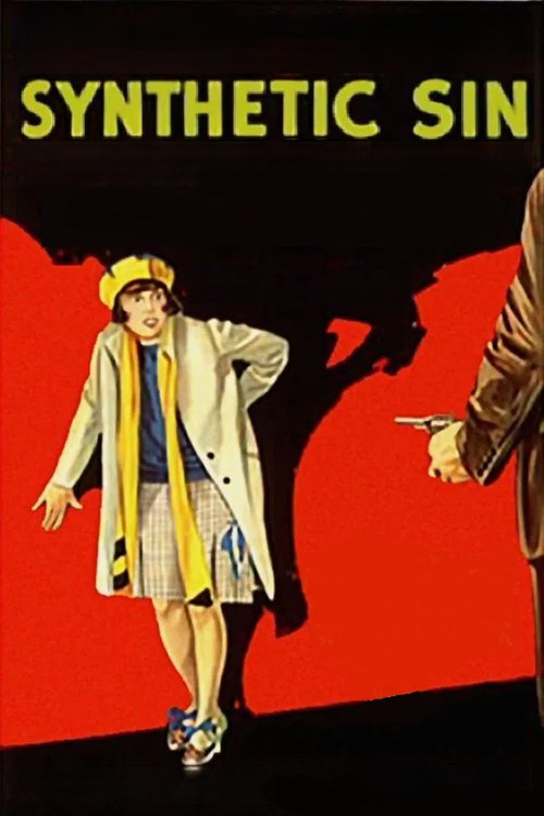 Movie poster for Synthetic Sin (1929)