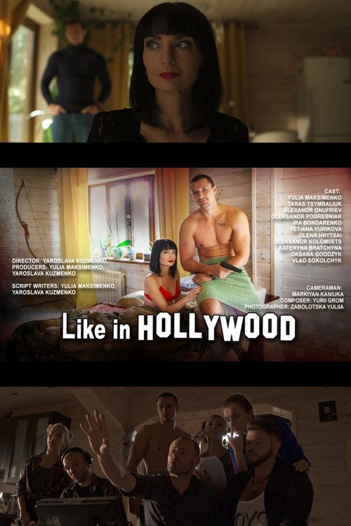 Movie poster for Like in HOLLYWOOD (2019)