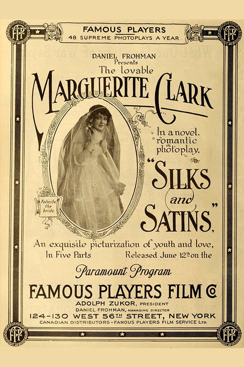Movie poster for Silks and Satins (1916)