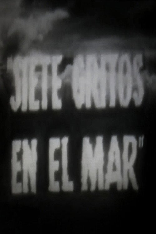 Movie poster for Siete gritos en el mar (1954)