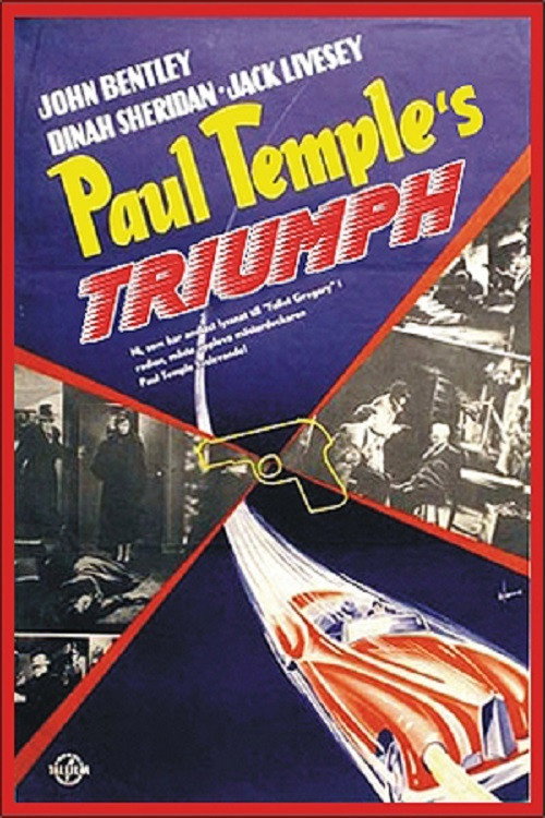Movie poster for Paul Temple's Triumph (1950)
