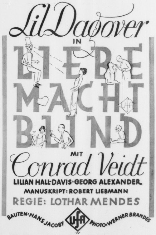 Movie poster for Love Is Blind (1926)