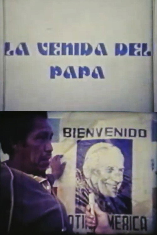 Movie poster for La venida del papa (1979)