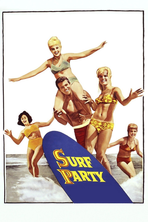 Movie poster for Surf Party (1964)