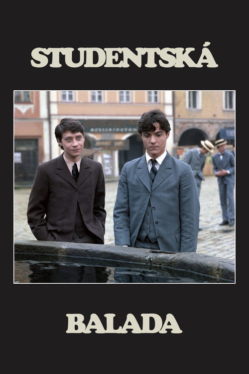 Studentská balada poster