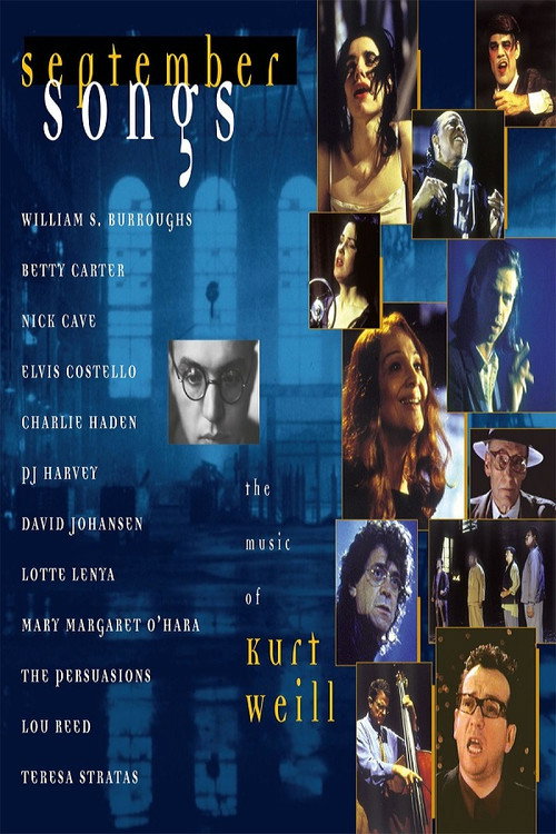 Movie poster for September Songs: The Music of Kurt Weill (1994)