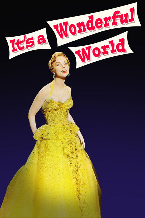 Movie poster for It's a Wonderful World (1956)