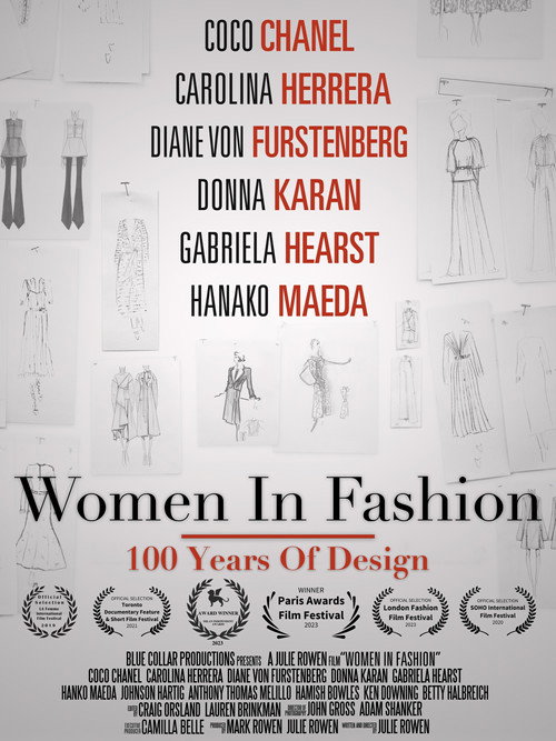 Movie poster for Women in Fashion: 100 Years of Design (2020)