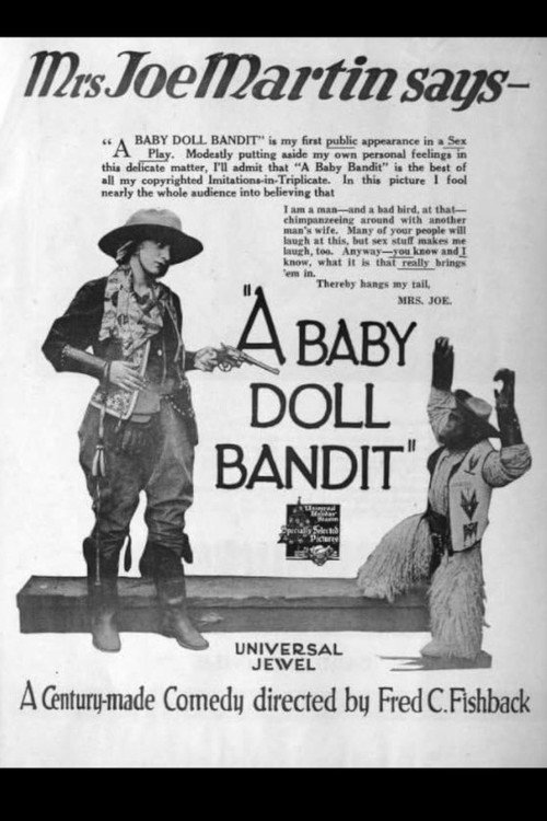 Movie poster for A Baby Doll Bandit (1920)