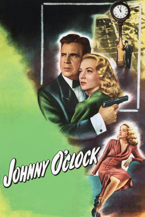 Movie poster for Johnny O'Clock (1947)