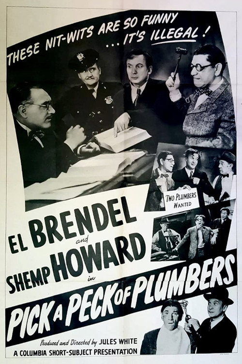 Movie poster for Pick a Peck of Plumbers (1944)