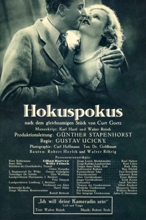 Movie poster for The Temporary Widow (1930)