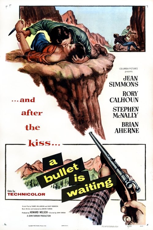 Movie poster for A Bullet Is Waiting (1954)