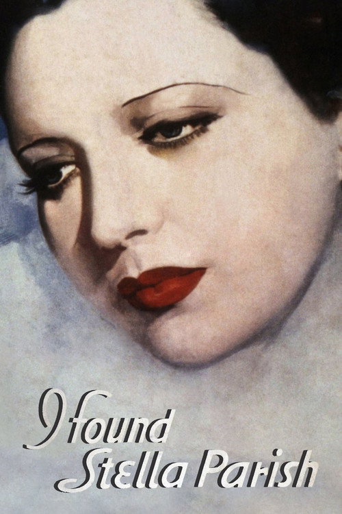 Movie poster for I Found Stella Parish (1935)