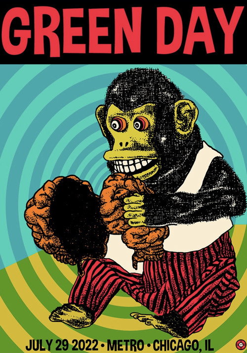 Movie poster for Green Day Lollapalooza (2022)