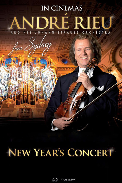 Movie poster for André Rieu - New Year's Concert from Sydney (2019)