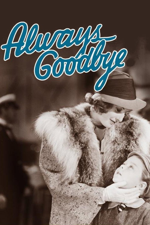 Movie poster for Always Goodbye (1938)