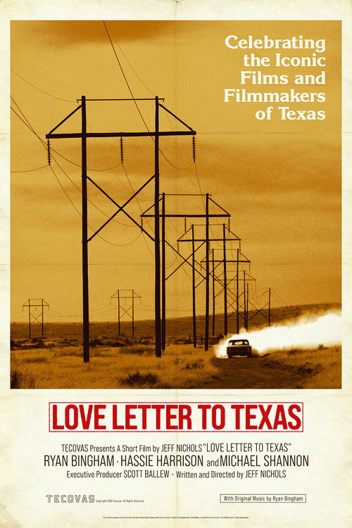 Love Letter to Texas poster