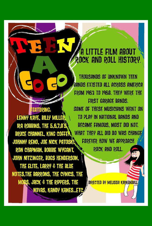 Movie poster for Teen a Go Go: A Little Film About Rock and Roll History (2012)