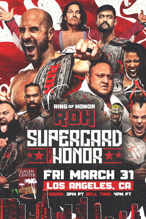 Movie poster for ROH: Supercard of Honor 2023 (2023)
