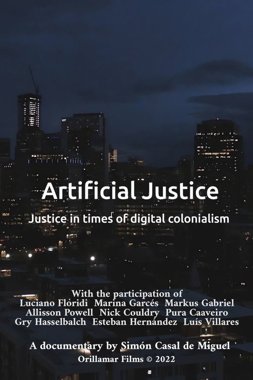 Movie poster for Artificial Justice (2022)