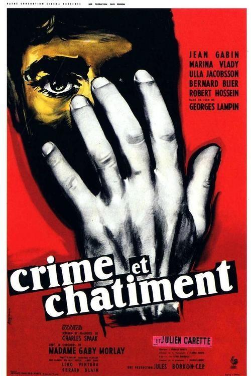 Movie poster for Crime and Punishment (1956)