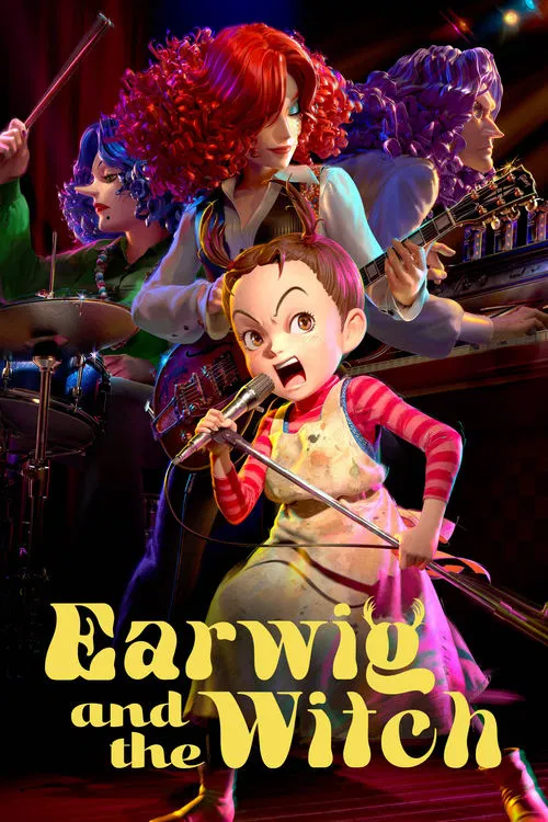 Movie poster for Earwig and the Witch (2021)