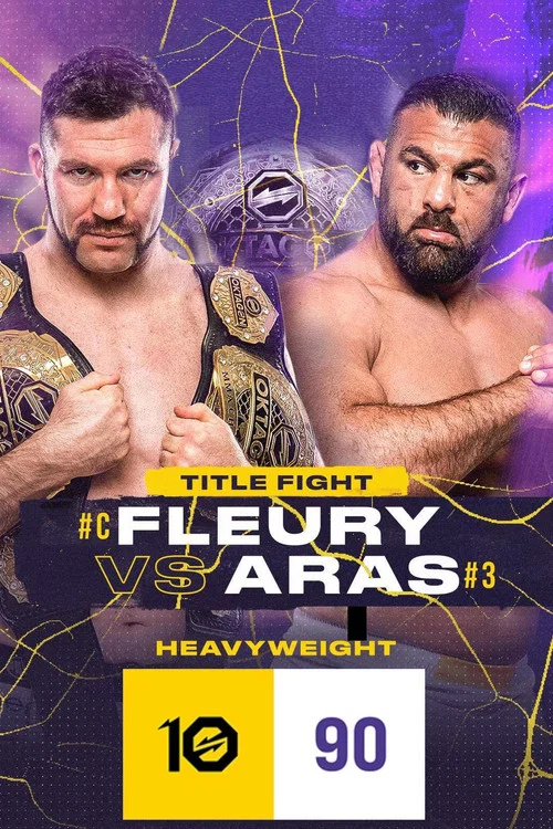Movie poster for OKTAGON 90: Fleury vs. Aras (2026)