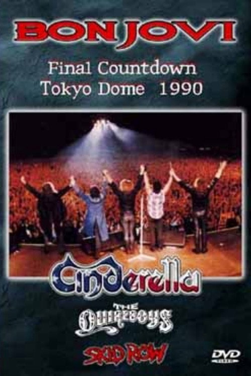 Movie poster for Bon Jovi: Final Countdown (1990)