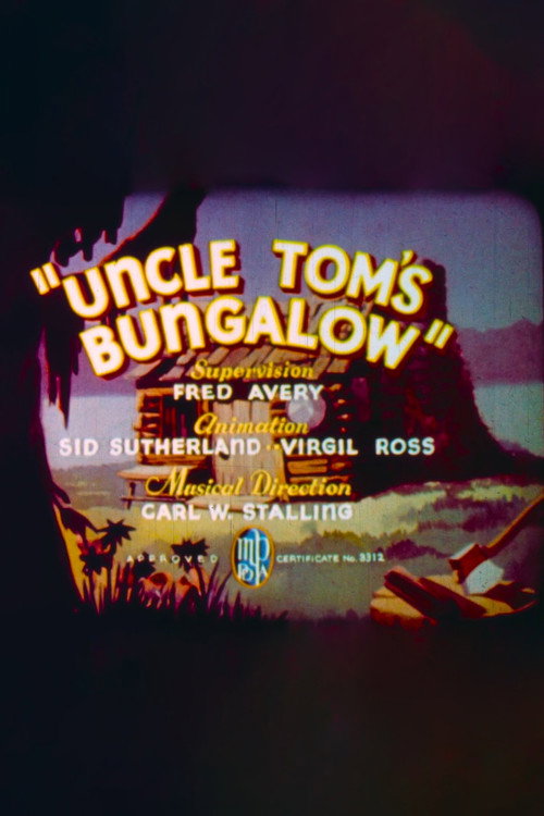 Movie poster for Uncle Tom's Bungalow (1937)