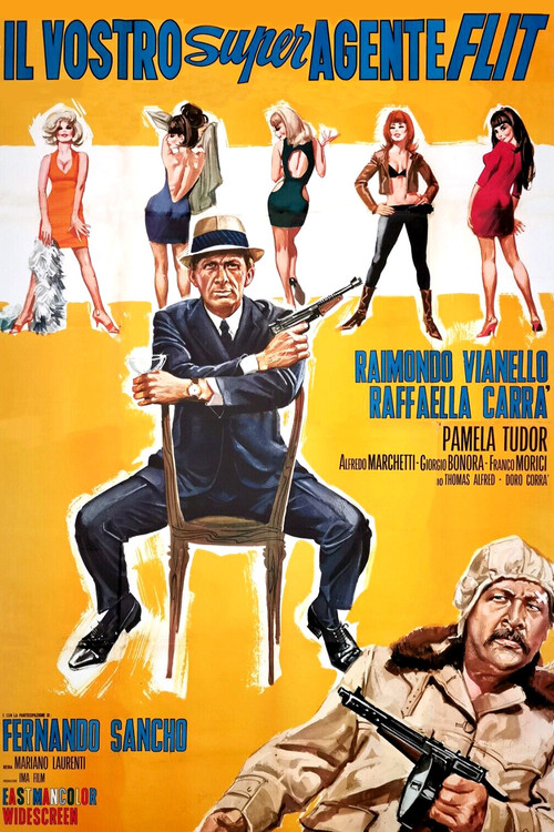 Movie poster for Il vostro superagente Flit (1966)