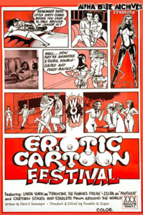 Movie poster for The Erotic Cartoon Festival (1976)