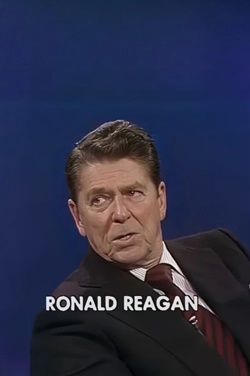 Movie poster for Firing Line with William F. Buckley Jr: Ronald Reagan