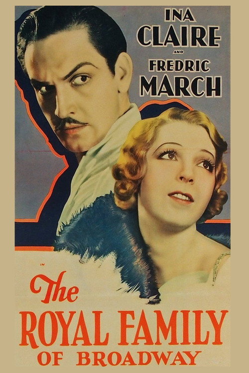 Movie poster for The Royal Family of Broadway (1930)