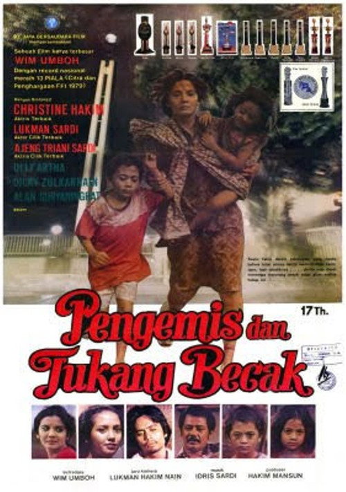 Movie poster for The Beggar and The Rickshaw Driver (1978)