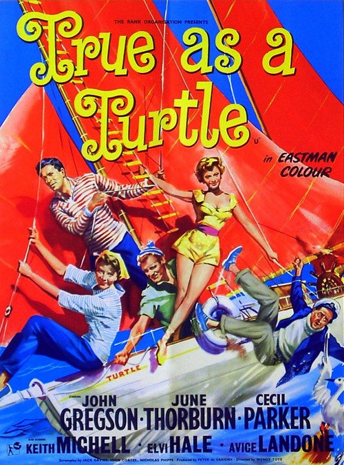 Movie poster for True as a Turtle (1957)