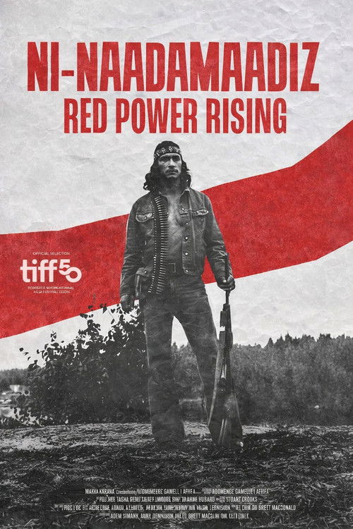 Movie poster for Ni-Naadamaadiz: Red Power Rising (2025)