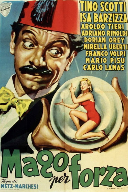Movie poster for Il mago per forza (1951)