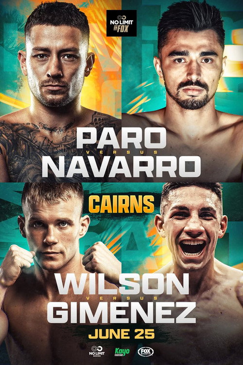 Movie poster for Liam Paro vs. Jonathan Navarro (2025)
