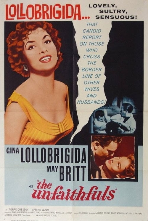 Movie poster for The Unfaithfuls (1953)