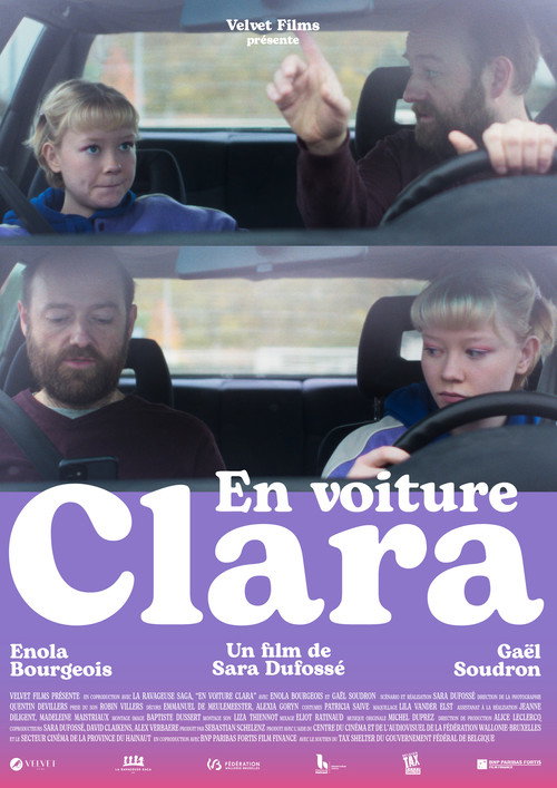 Movie poster for En Voiture Clara (2025)