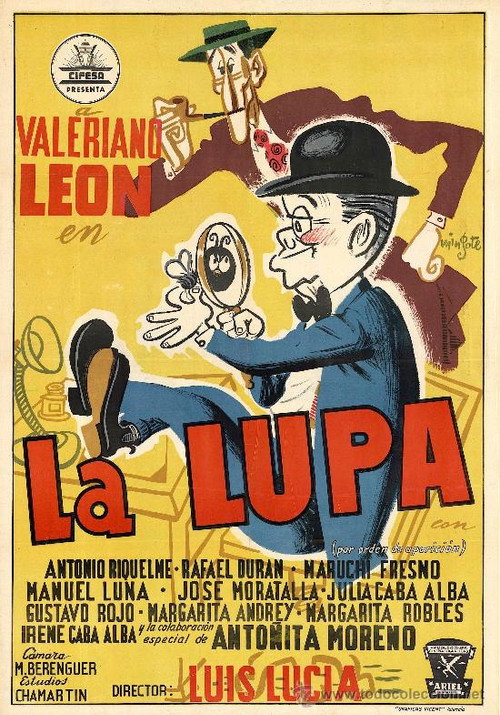 Movie poster for La lupa (1955)