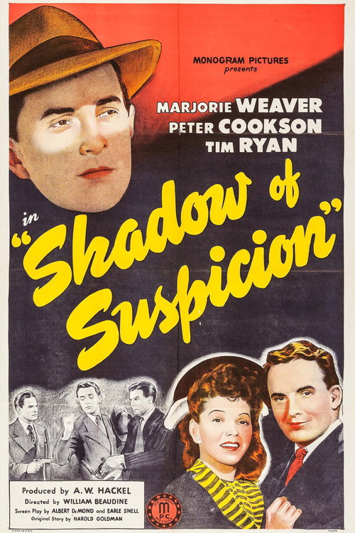 Movie poster for Shadow of Suspicion (1944)