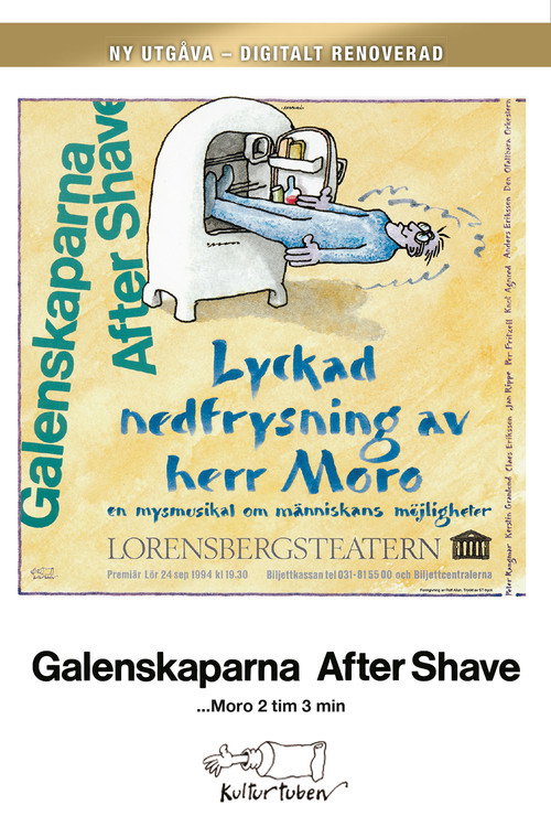 Movie poster for Lyckad nedfrysning av Herr Moro (1995)