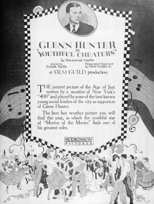 Movie poster for Youthful Cheaters (1923)
