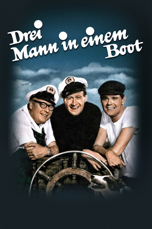 Movie poster for Drei Mann in einem Boot (1961)