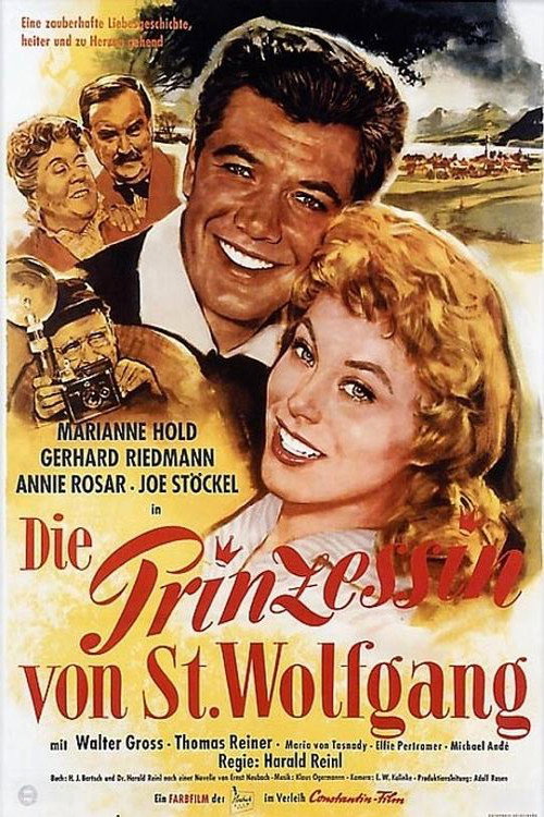 Movie poster for Die Prinzessin von St. Wolfgang (1957)