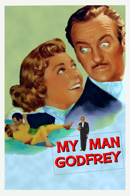 Movie poster for My Man Godfrey (1957)