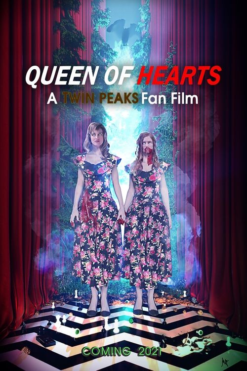 Movie poster for Queen of Hearts: A Twin Peaks Fan Film (2022)