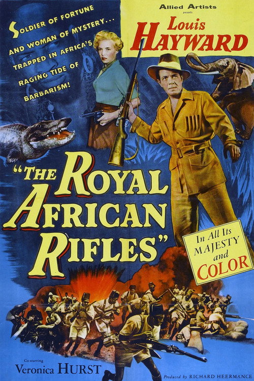 Movie poster for The Royal African Rifles (1953)